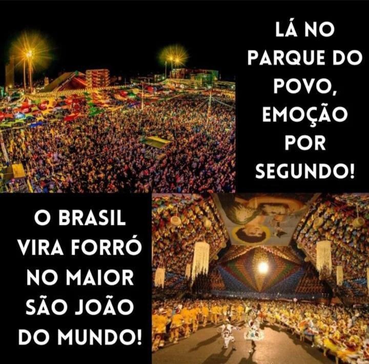 Apt 2 Km De Distancia Do Parque Do Povo Para O Maior Sao Joao Do Mundo Campina Grande Exterior foto